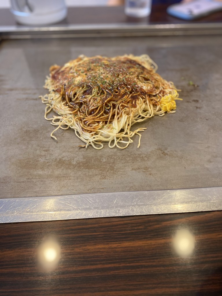 広島風？お好み焼き癖になりますねぇ